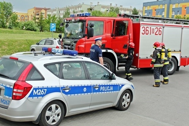 Łomżyńscy policjanci wzięli udział w szkoleniu pożarowym