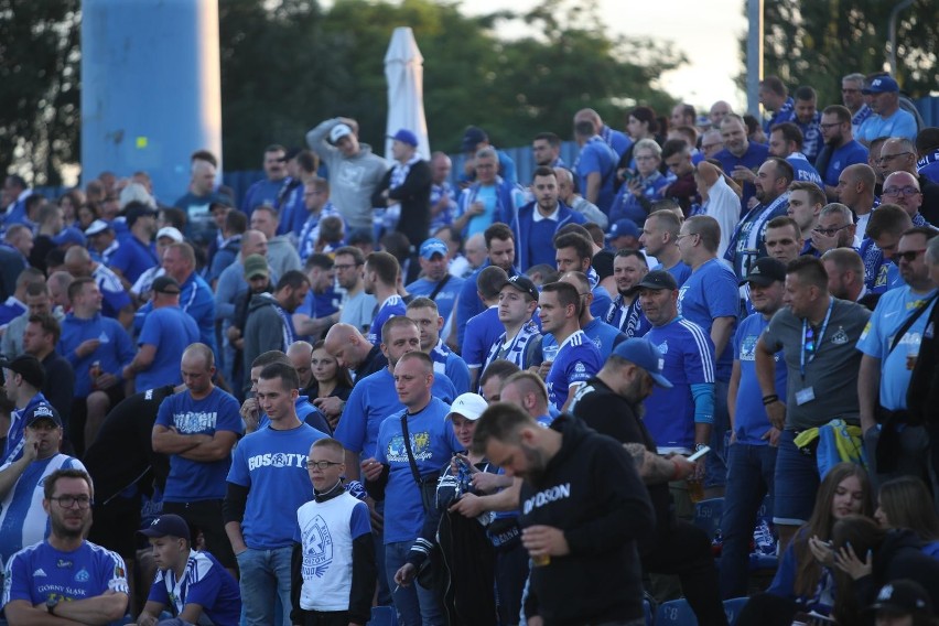 15.07.2022. Kibice na meczu Ruch Chorzów - Skra Częstochowa....