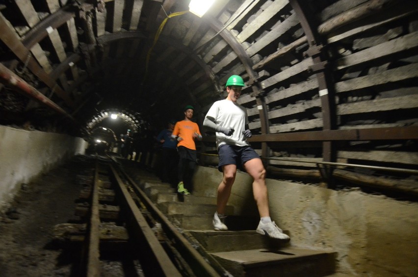 Bieg w podziemiach kopalni Guido