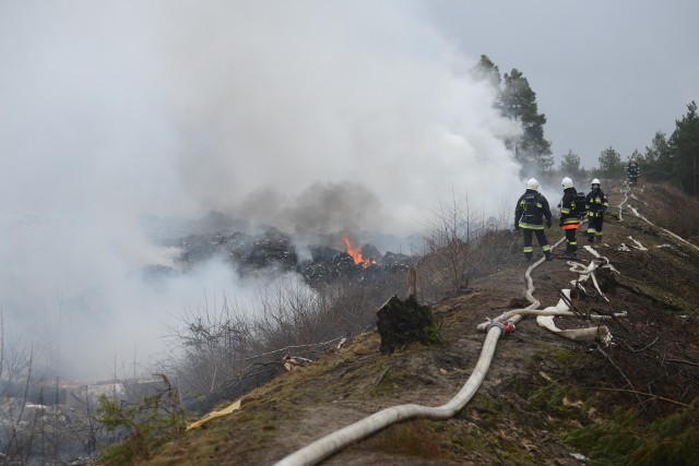 W całej Polsce wybuchają pożary składowisk odpadów. Te w powiecie sępoleńskim są raczej bezpieczne