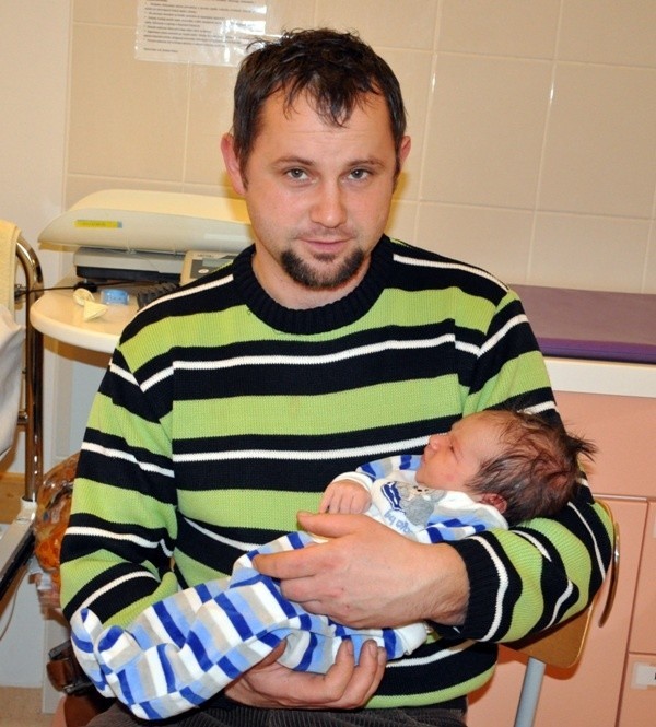 Fabian Tylka, syn Beaty i Jerzego z Jednorożca, urodził się...