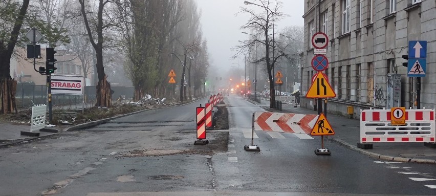 Zmiana organizacji ruchu na remontowanej ulicy Sienkiewicza