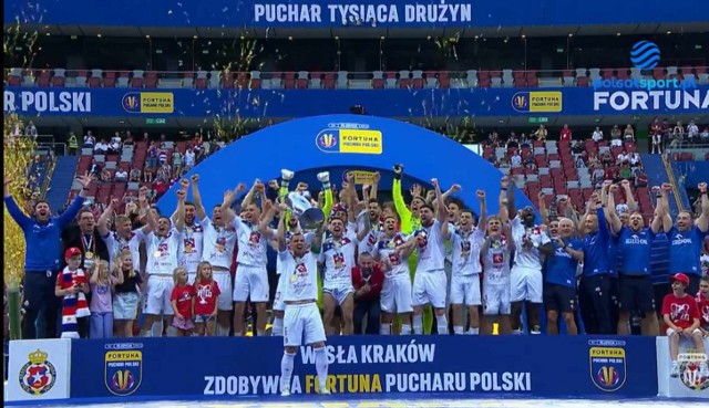 Wisłą Kraków z Pucharem Polski.