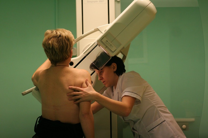 Z mammografii - najlepszej metody diagnostycznej dla kobiet...