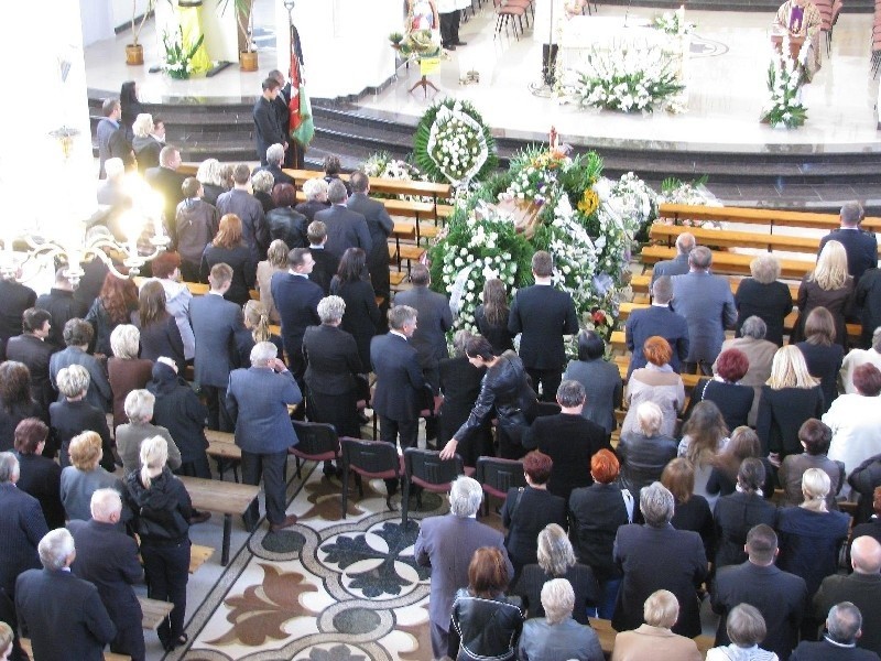 Pogrzeb Mariusza Janasza 