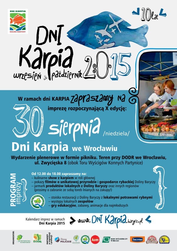 Święto Karpia we Wrocławiu i w Dolinie Baryczy (PROGRAM)