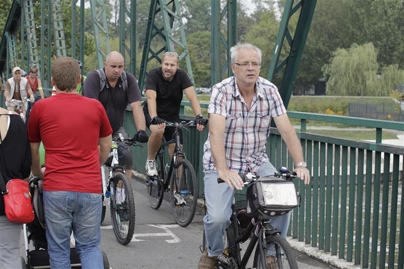 Ponad setka rowerzystów pojawiła się na rajdzie, na który...