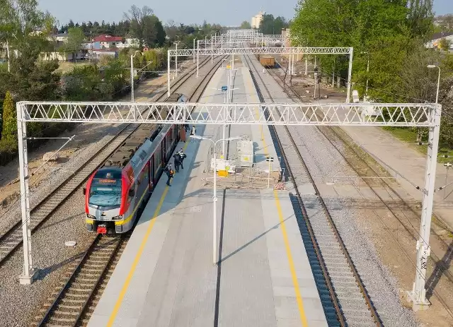 Stacja w Pabianicach