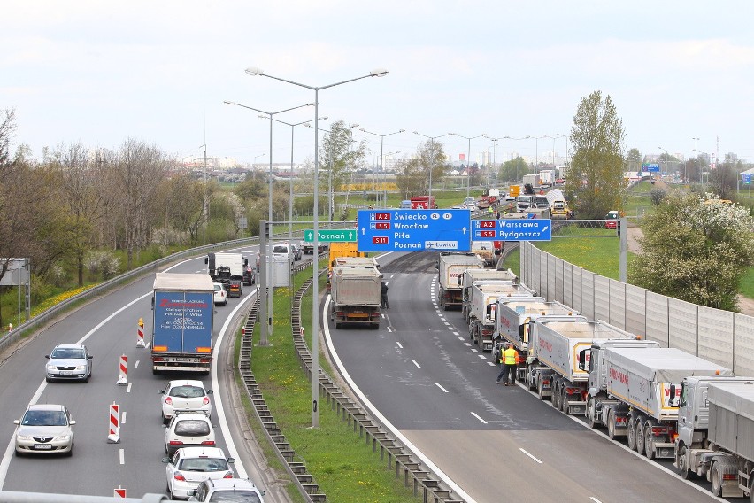 S11: Gigantyczne korki na trasie z Kórnika do Poznania