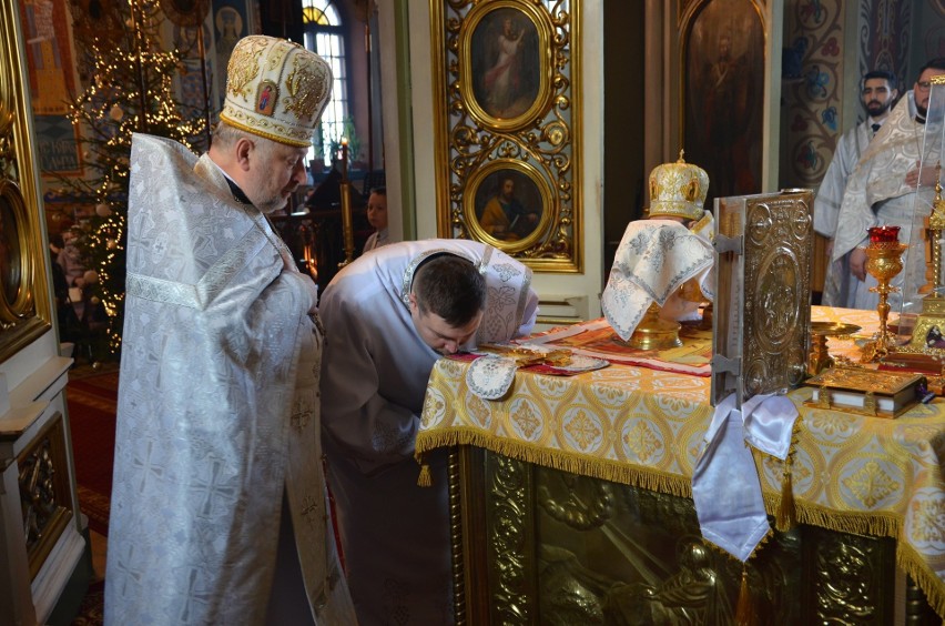 Sobór Świętego Mikołaja w Białymstoku. Święcenia ks....