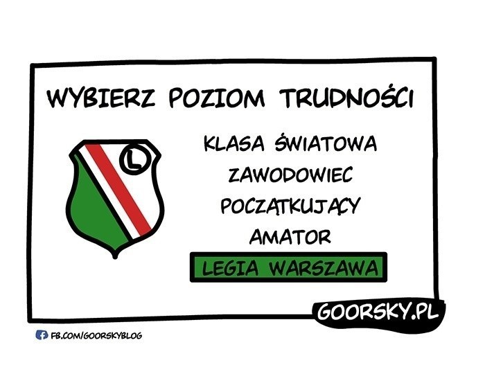 MEMY po meczu Górnik - Legia: mistrz Polski może spaść z...