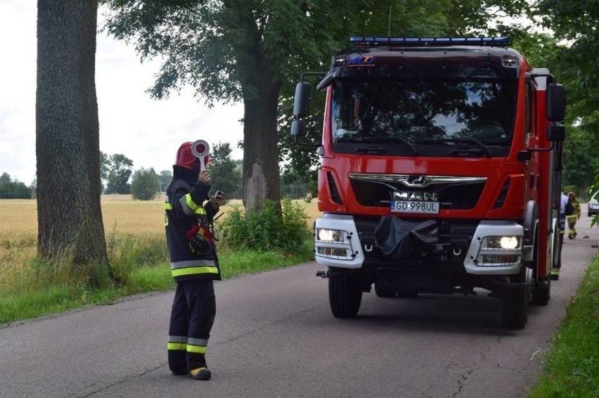 Tragiczny wypadek w Lubieszewie. Znamy wstępne ustalenia policji. Do zdarzenia doszło 21.07.2020 r. Zginął rowerzysta