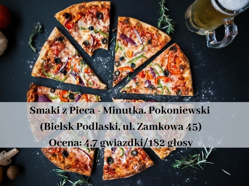 TOP 15. Najlepsze pizzerie w województwie podlaskim. Internauci ocenili. Ranking wg Google [02.2020]