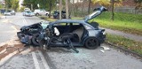 Wypadek w Radomsku. Jeden z kierowców uciekł z miejsca zdarzenia