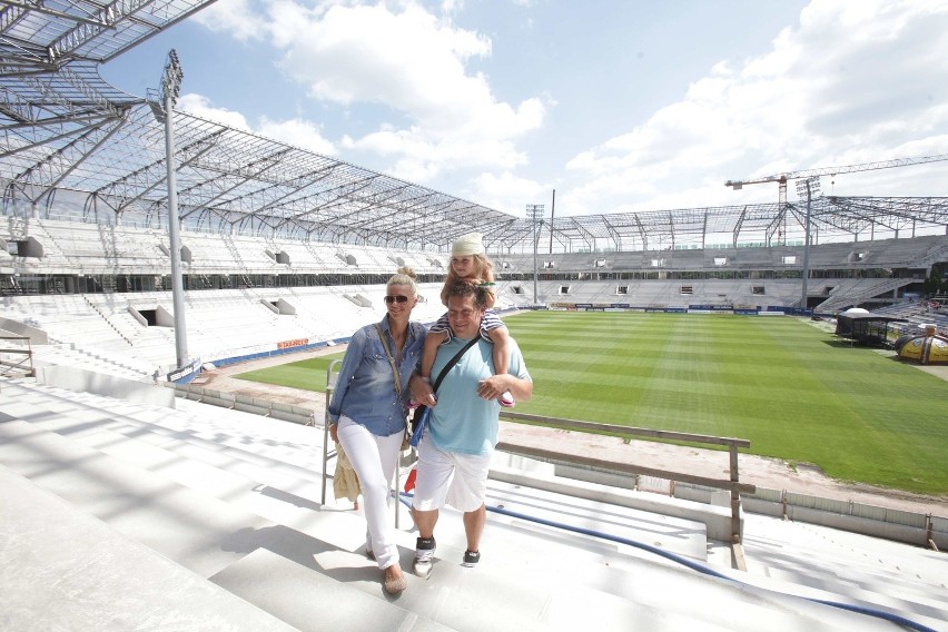 Zwiedzanie stadionu Górnika Zabrze