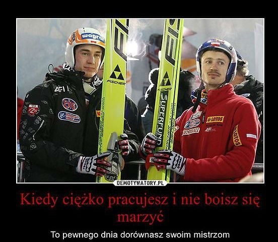 Kamil Stoch jak Adam Małysz MEMY...