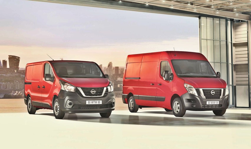 Nissan odnowił swoje dwa auta dostawcze - modele NV300 i...