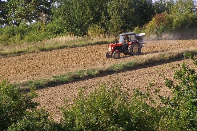 Umiejętność prowadzenia ciągnika i obsługi maszyn  rolniczych jest mile widziana u kandydatów do pracy w gospodarstwie.