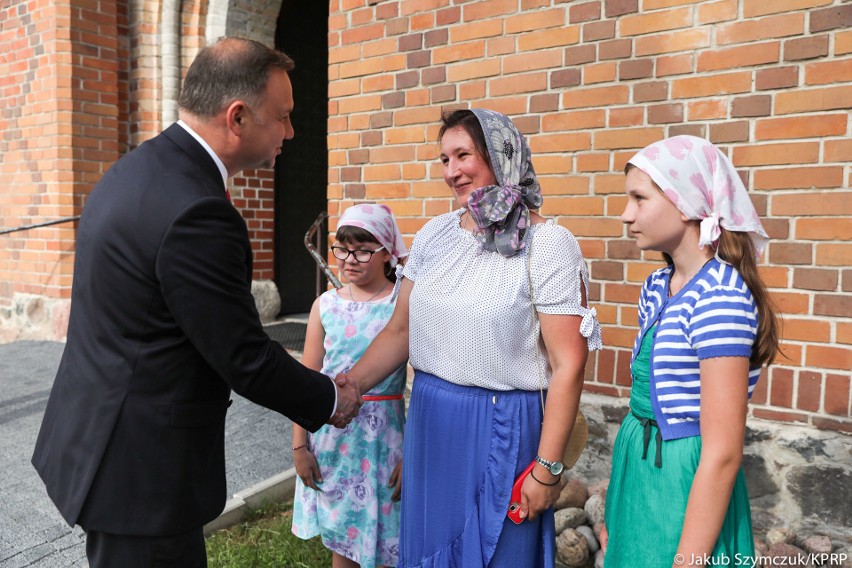 Prezydent Polski Andrzej Duda po raz pierwszy odwiedził...