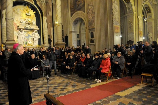 Nowy metropolita krakowski potraktował wczorajsze spotkanie jako formę autoprezentacji
