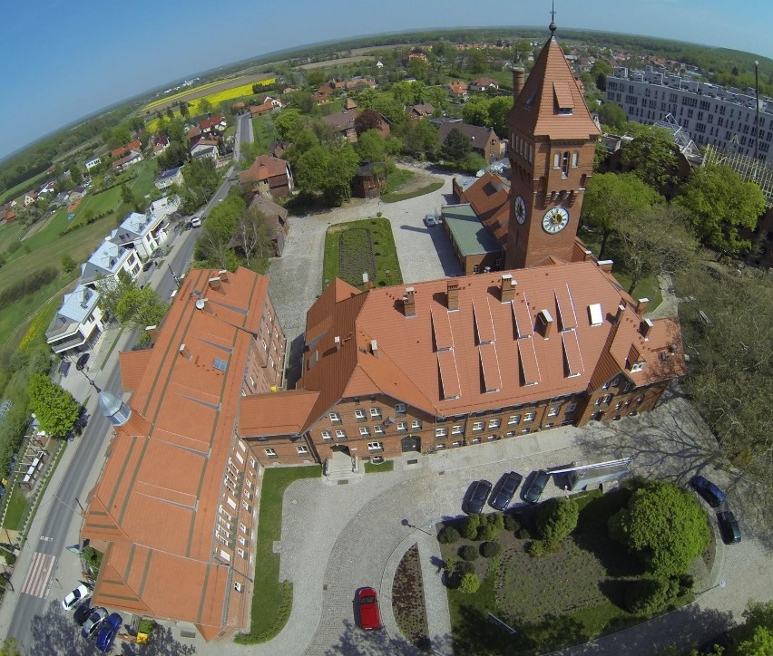 Wrocław: Kampus EIT Plus na Praczach Odrzańskich z lotu ptaka (ZOBACZCIE ZDJĘCIA)