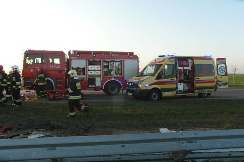 Do wypadku doszło w środę, 18 kwietnia na drodze S5.