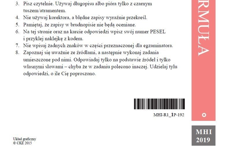 Matura 2019 HISTORIA poziom rozszerzony ODPOWIEDZI I ARKUSZ CKE. Matura z historii rozszerzenie 20.05.2019 - pytania, odpowiedzi