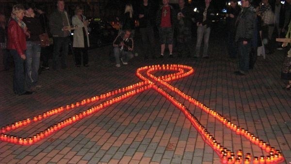 Dzien pamieci osób, które zmarly na AIDS