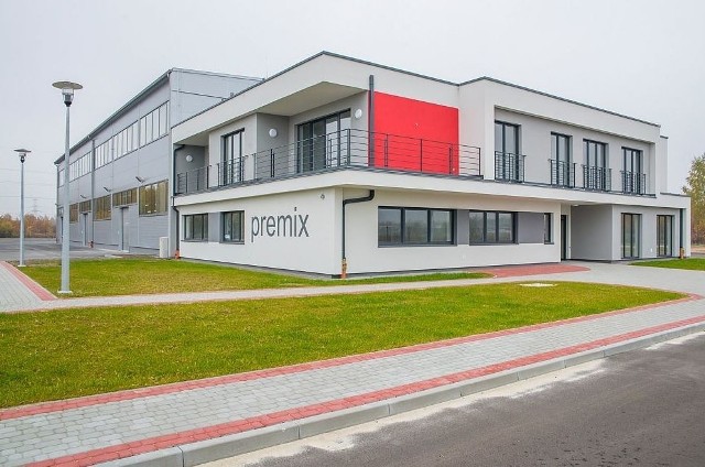 Nowa siedziba firmy Premix została wybudowana w strefie inwestycyjnej B w Połańcu.
