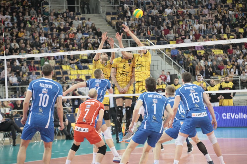 Liga Mistrzów. PGE Skra Bełchatów - Dynamo Moskwa 3:1....