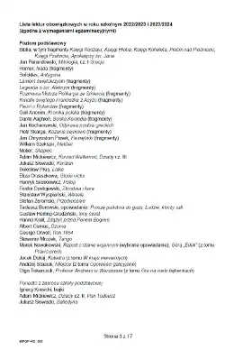 Matura próbna z języka polskiego na poziomie rozszerzonym - formuła 2023
