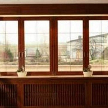 Okna z drewna zachwycają klasycznym wyglądem.