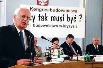 O zadaniach gmin w ramach polityki miejskiej mówił Olgierd Dziekoński, podsekretarz stanu w Ministerstwie Infrastruktury Fot. Janusz Michalczak