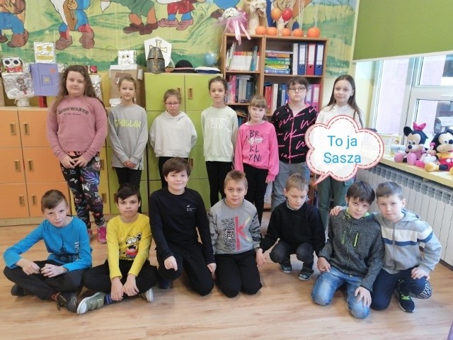 Dzień integracji uczniów III klasy Publicznej Szkoły Podstawowej w Obrazowie z kolegami z Ukrainy. Było super powitanie Więcej na kolejnych zdjęciach