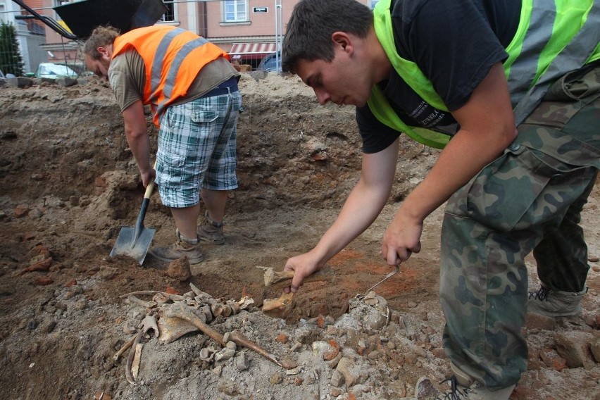 Już 850 zabytków znaleziono na placu Kolegiackim