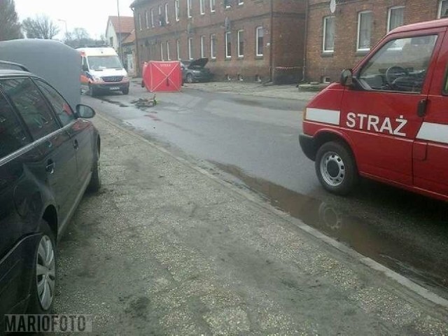 Informację o wypadku policjanci otrzymali o godz. 13.40.