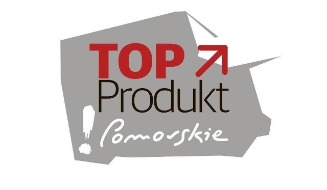 Logo TOP Produkt Pomorskie, którym mogą posługiwać się laureaci