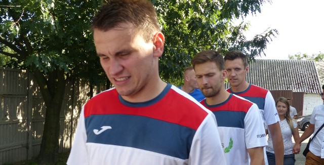 Kamil Blicharski (z lewej), Bartosz Papka  i Bartosz Gębura wywalczyli remis