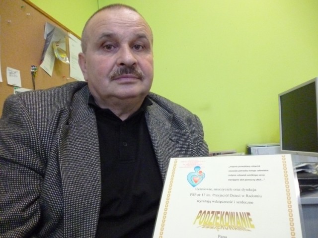 Stanisław Kowalski, przewodniczący Stowarzyszenia Radomski Czerwiec 76.