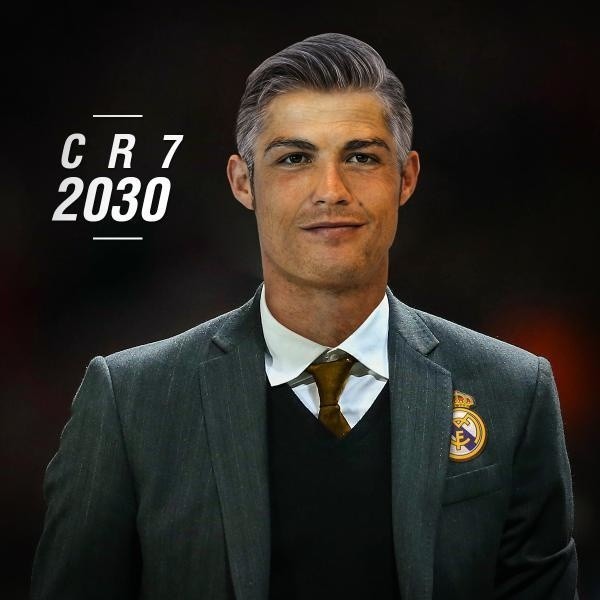 Cristiano Ronaldo jako trener Realu Madryt