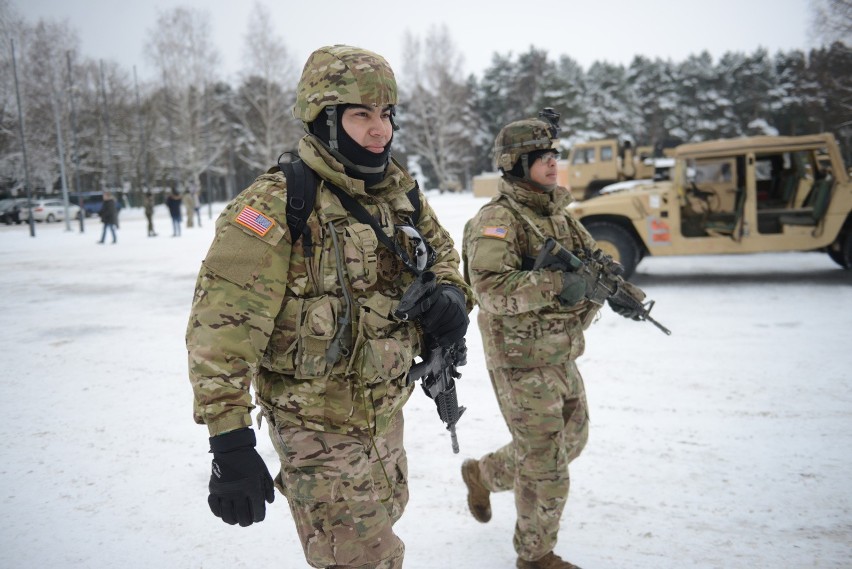 Amerykańskie wojska w Żaganiu, zdjęcie ilustracyjne