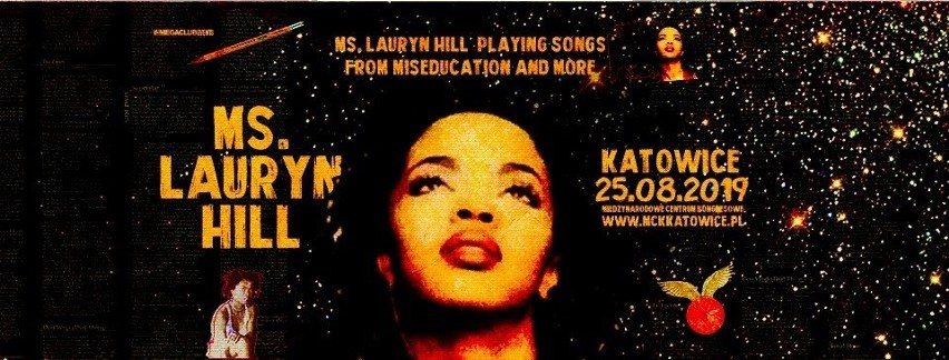 Ms. Lauryn Hill w Międzynarodowym Centrum Kongresowym w Katowicach na jedynym koncercie w Polsce