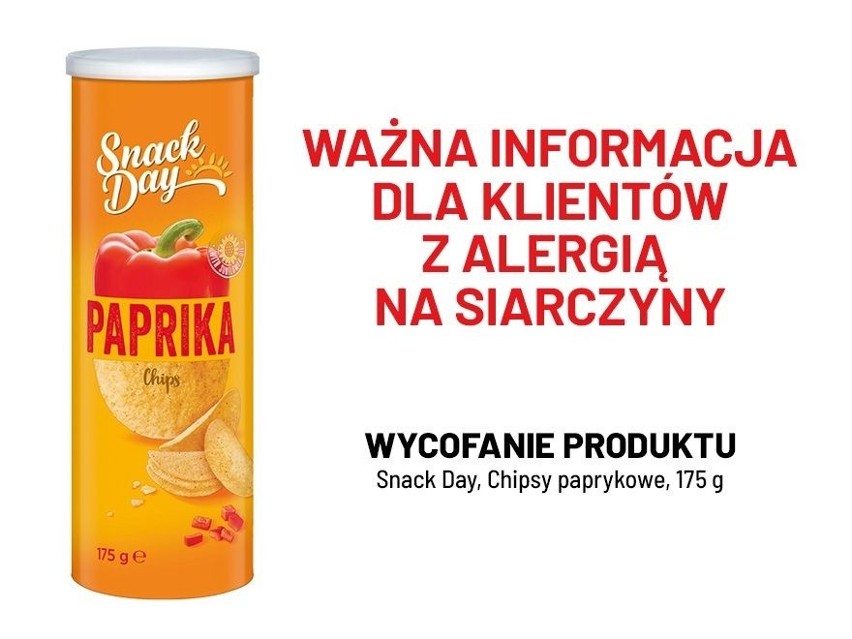 Tych chipsów nie jedz! Chipsy paprykowe z Lidla wycofane ze...