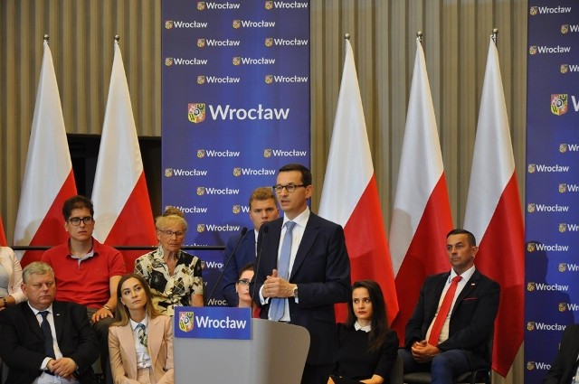 Mateusz Morawiecki przyjechał do Wrocławia na spotkanie z mieszkańcami