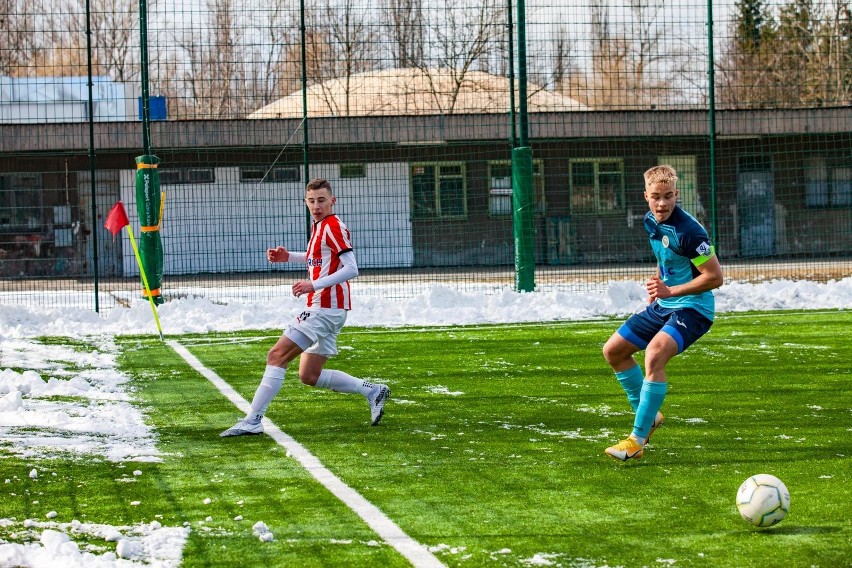 Mecz centralnej Ligi Juniorów U-18 Hutnik Kraków - Cracovia