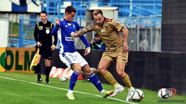 Kamil Grosicki i inni piłkarze Pogoni nie zapracowali na trzy punkty w Płocku.