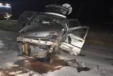 Wypadek na trasie Kowalew - Fabianów. Zderzyły się dwa samochody. Trzy osoby trafiły do szpitala