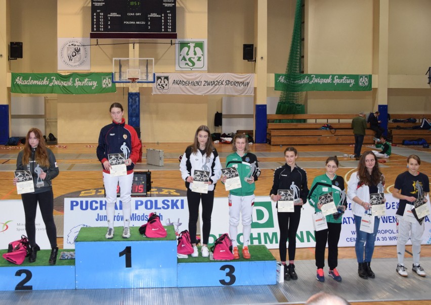 Szermierka. Tym razem wrocławianie bez podium na PP juniorów młodszych