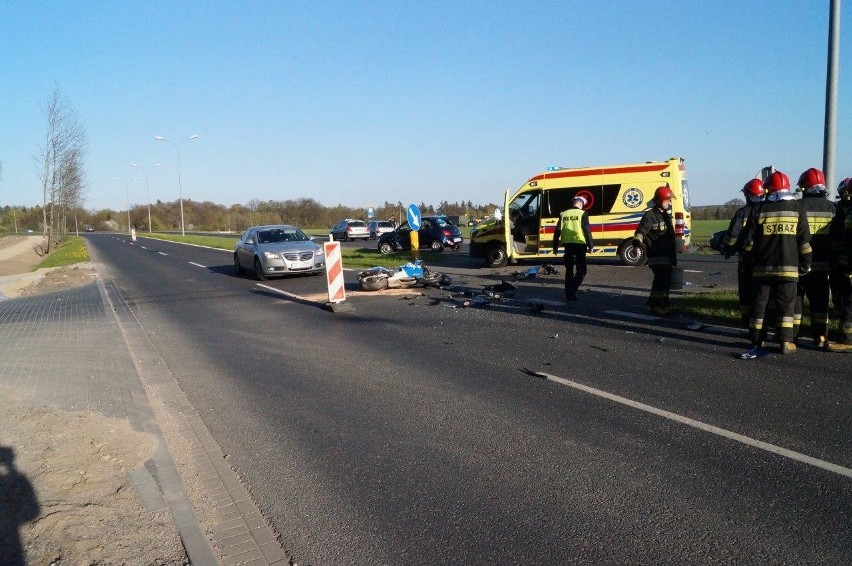 Do wypadku doszło na ul. Gdańskiej.