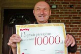 Zbigniew Daź z Giedlarowej wygrał 10 tysięcy w loterii Nowin